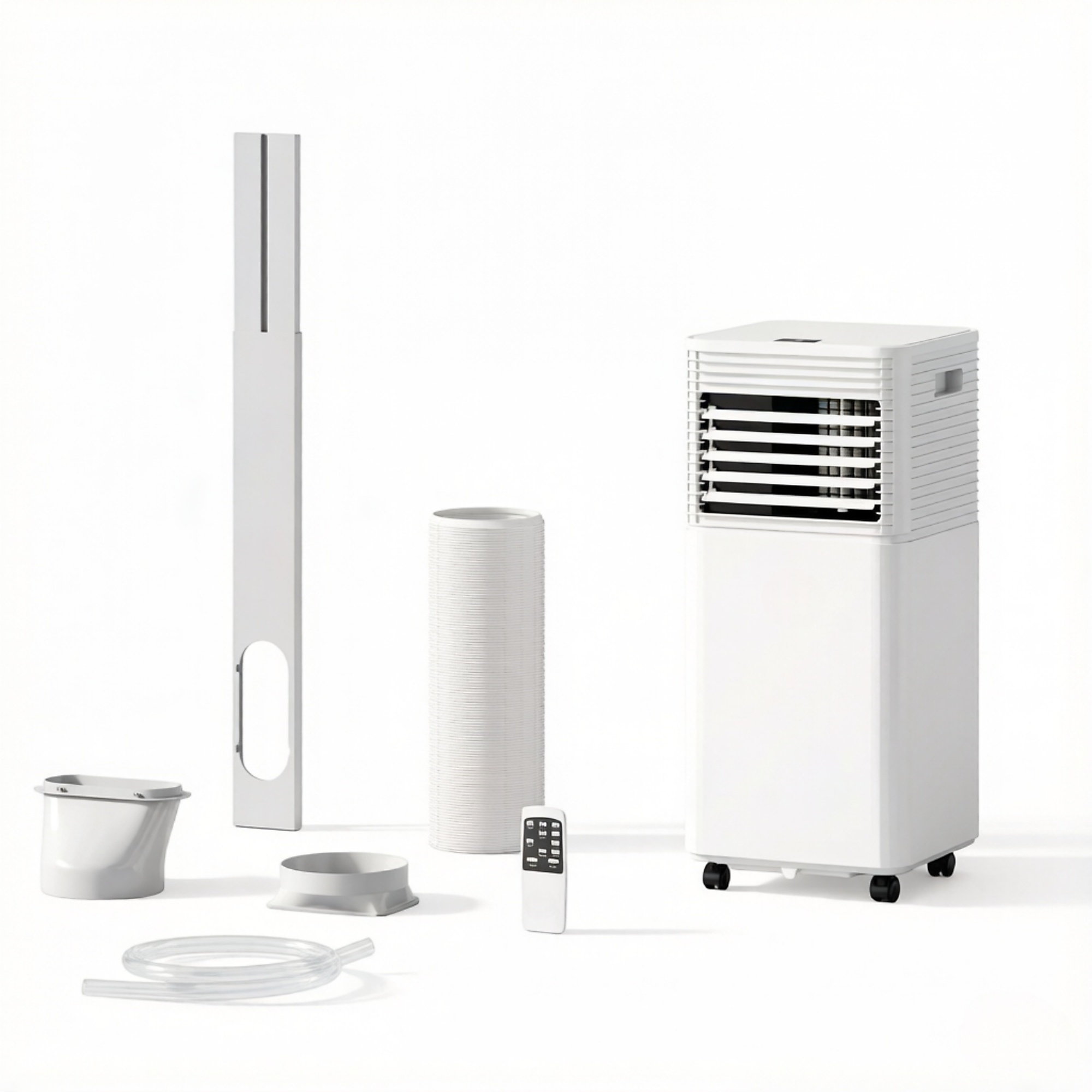 EdenDirect 3?in?1 Portable Air Conditioner, Cooling Fan Dehumidifier, Digital Display Panel, Child Lock, Sleep Mode, 12?Hour Timer, Remote Control